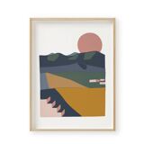 Pink moon - art print (30 x 40) signed ackeogh