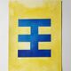 Minimalist geometric painting