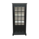 Library showcase patina shabby chic gustavien cabinet of curiosity
