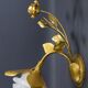 Wall lamp gold vintage pink