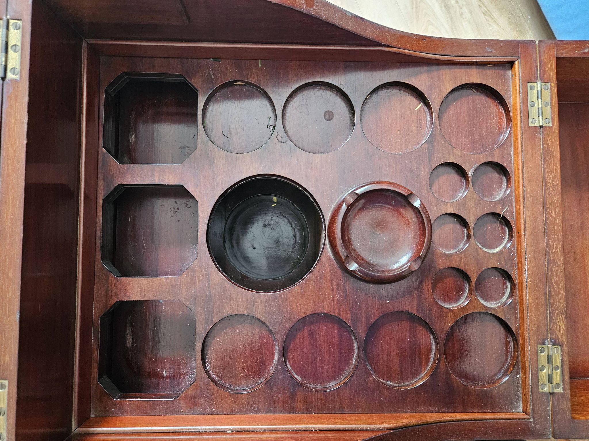 Table bar à surprise époque édouardienne / art déco  - 1910/1940