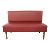 Authentic vintage bistro bench n° 1