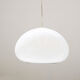 Suspension noir et blanc, par Pier Giacomo et Achille Castiglioni pour Flos 1965