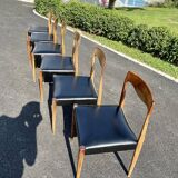 Chairs distributed in the 1970s by Roche Bobois