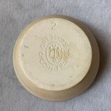 Digoin enamelled stoneware salad bowl