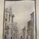 Four small framed watercolors signed Karles