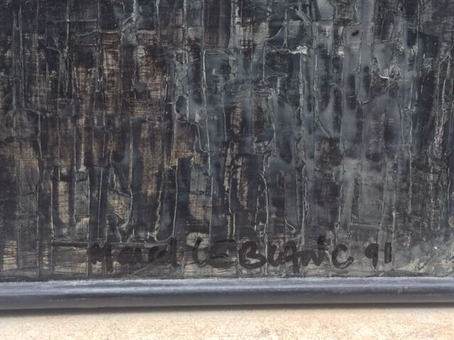 Abstract composition by Marcel Lenoir "City 91"