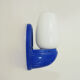 Gilac pop vintage wall light in pvc and opaline globe