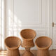 1960s wicker lounge set