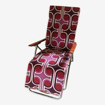 Transat chaise longue vintage abervall