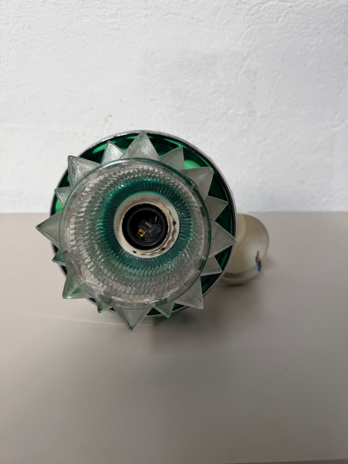 Metal and glass suspension Raak