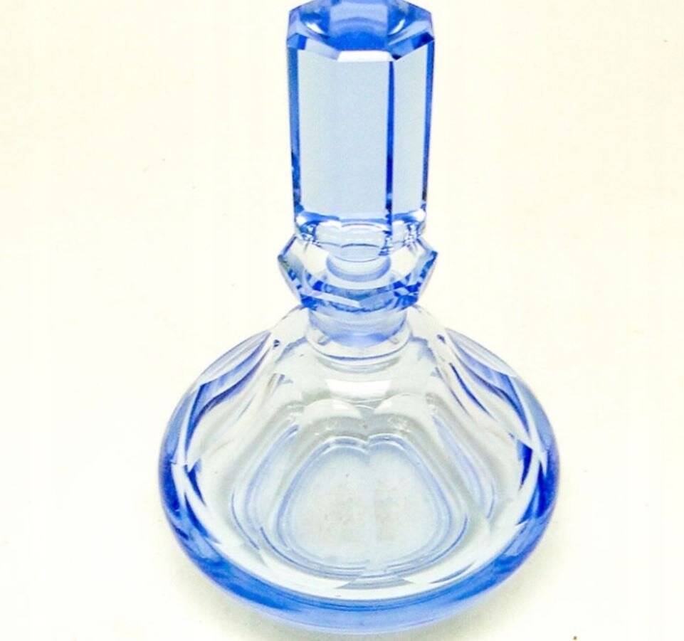 Art Deco carafe from Moser, Czechoslovakia, 1930s