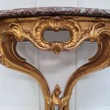 French gilded console c1870