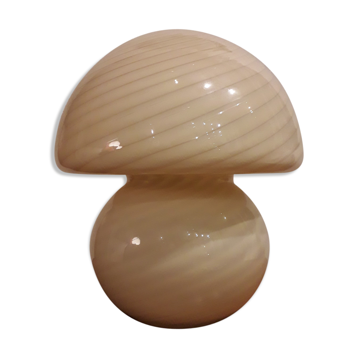 Murano mushroom lamp