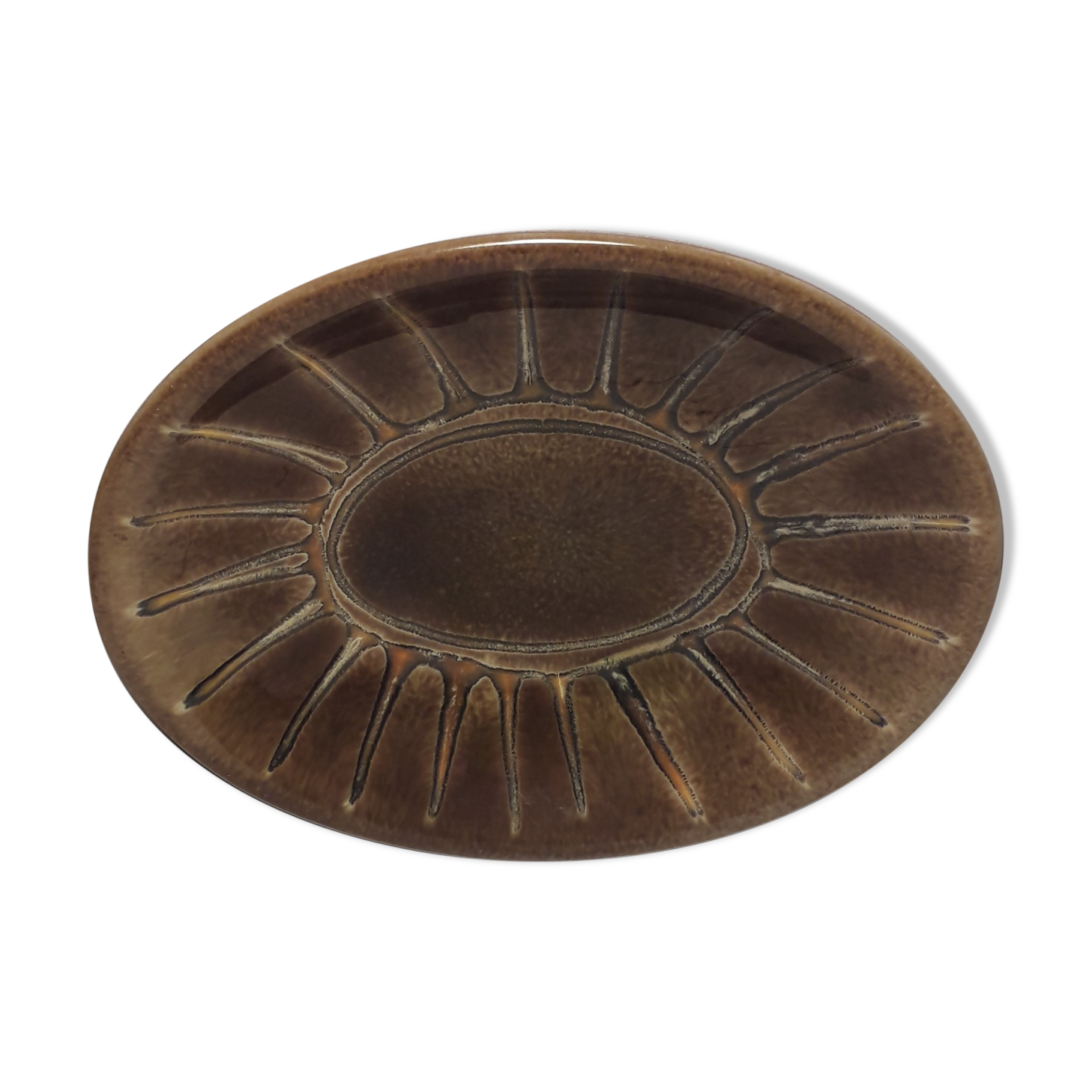 Empty ceramic pocket cup