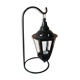 Lantern table candlestick or hanging wrought iron inside exterior 32 cm