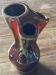 Vase TriFlore Vintage Céramique Vallauris H 16 cm