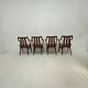 Set of 4 Plywood dining chairs , 1960s