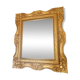 Large gilded wooden mirror