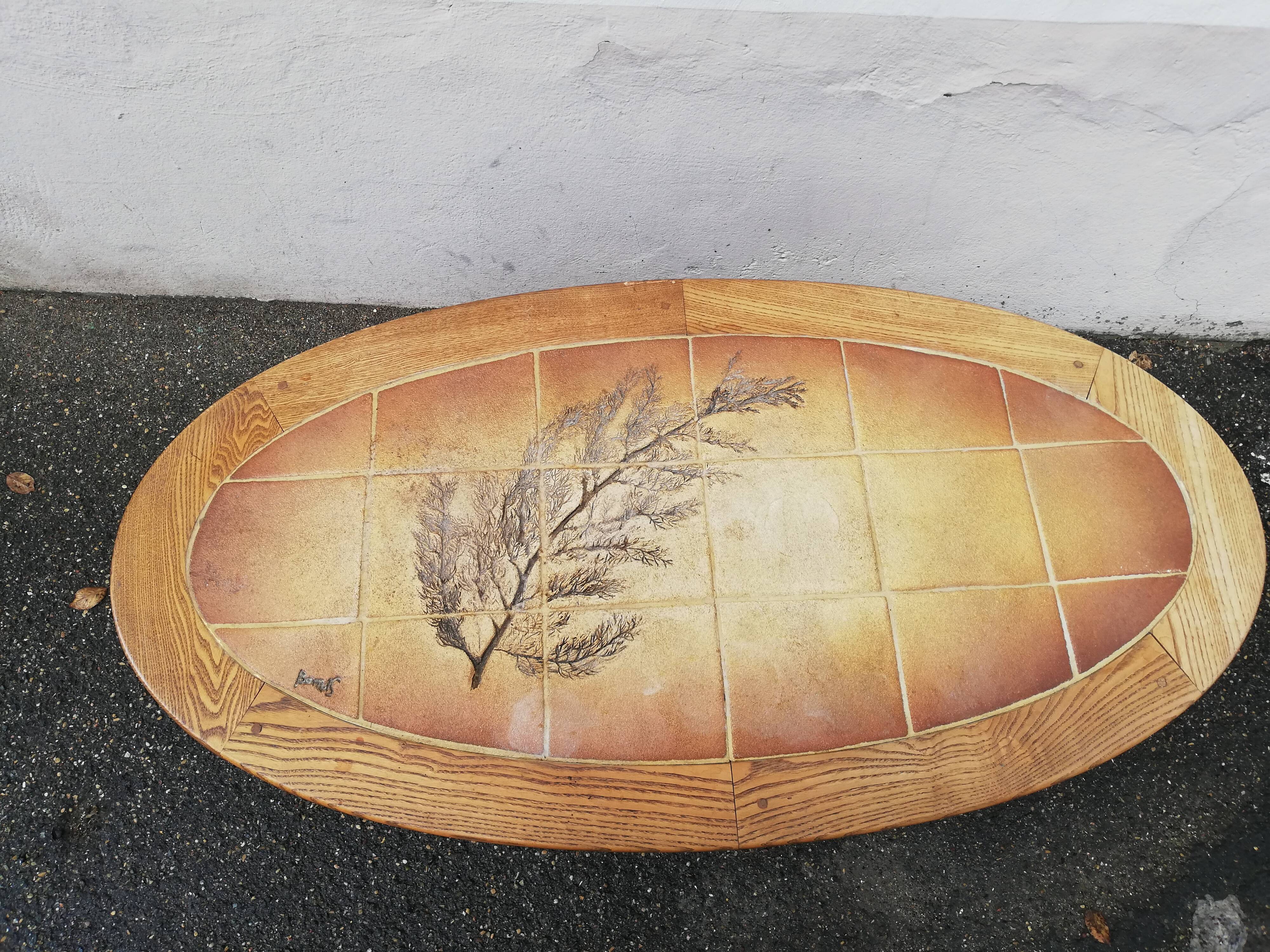 Table basse en céramique