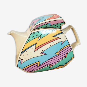 Iconic Memphis Style Dorothy Hafner Rosenthal Teapot - Flash - 1980s