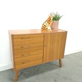 Formica kastje met lades vintage, ladekast