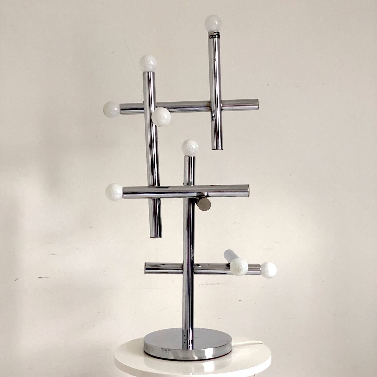 Temde Space Age lamp, vintage 1970s, made in Switzerland.