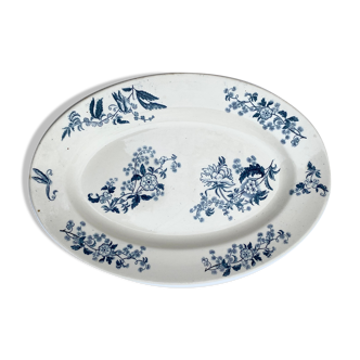 Oval dish Longwy Ycho