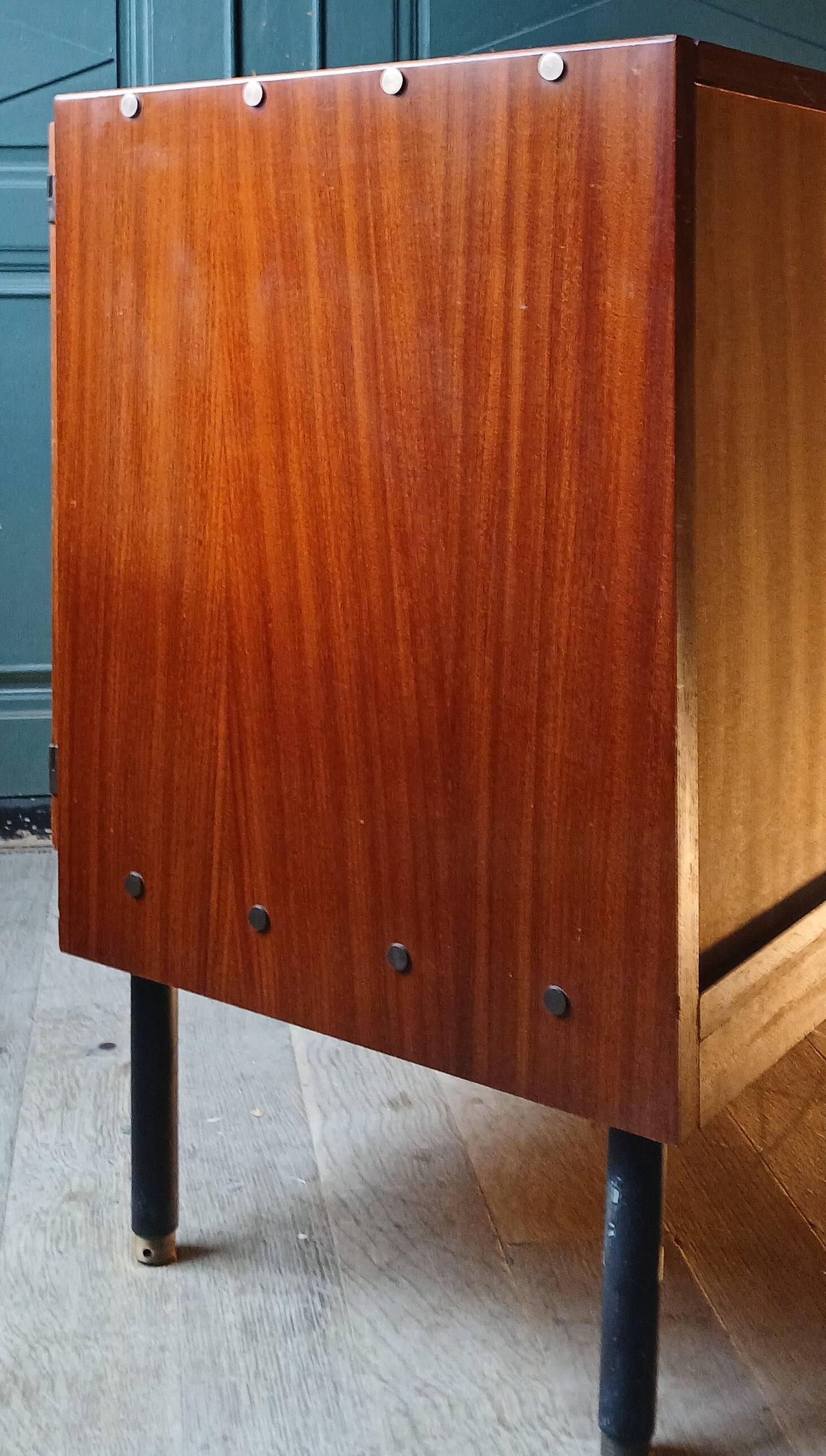 Enfilade with 2 doors by Marcel Gascoin (1907-1986), 1960