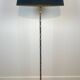 Bronze floor lamp in faux-bamboo style by the Baguès house.