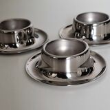 Vintage stainless steel egg cup