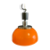 Chandelier , suspension vintage pop orange 1960