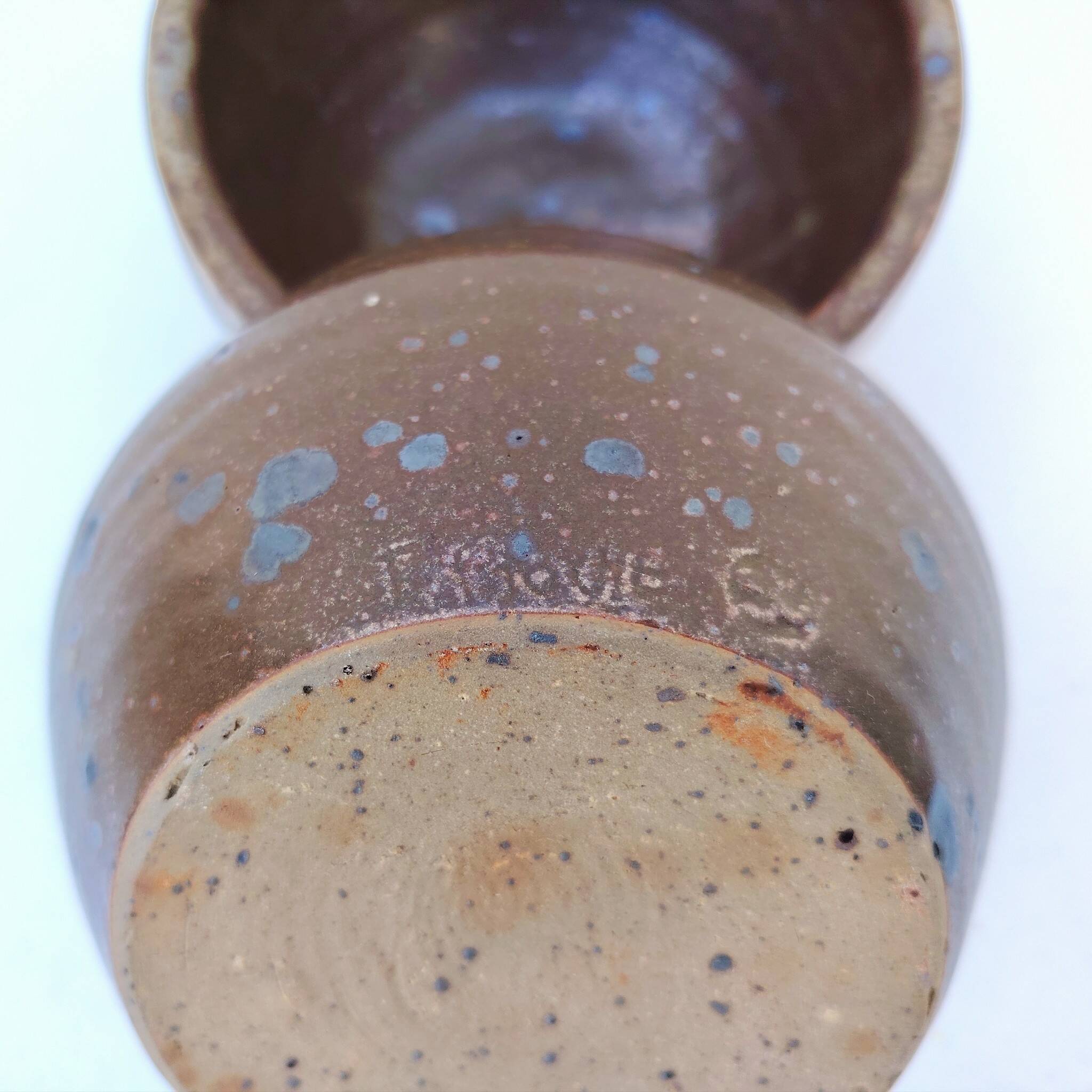 Vintage Tiffoche La Borne Guérande stoneware bowls