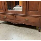 Antique Art Nouveau wardrobe