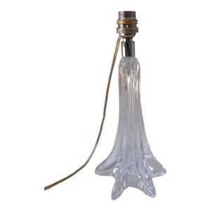 Pied de lampe à poser pied torsadé