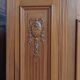 Art Deco walnut bookcase