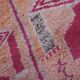 Vintage Turkish rug from Oushak, hand-woven100x284 cm