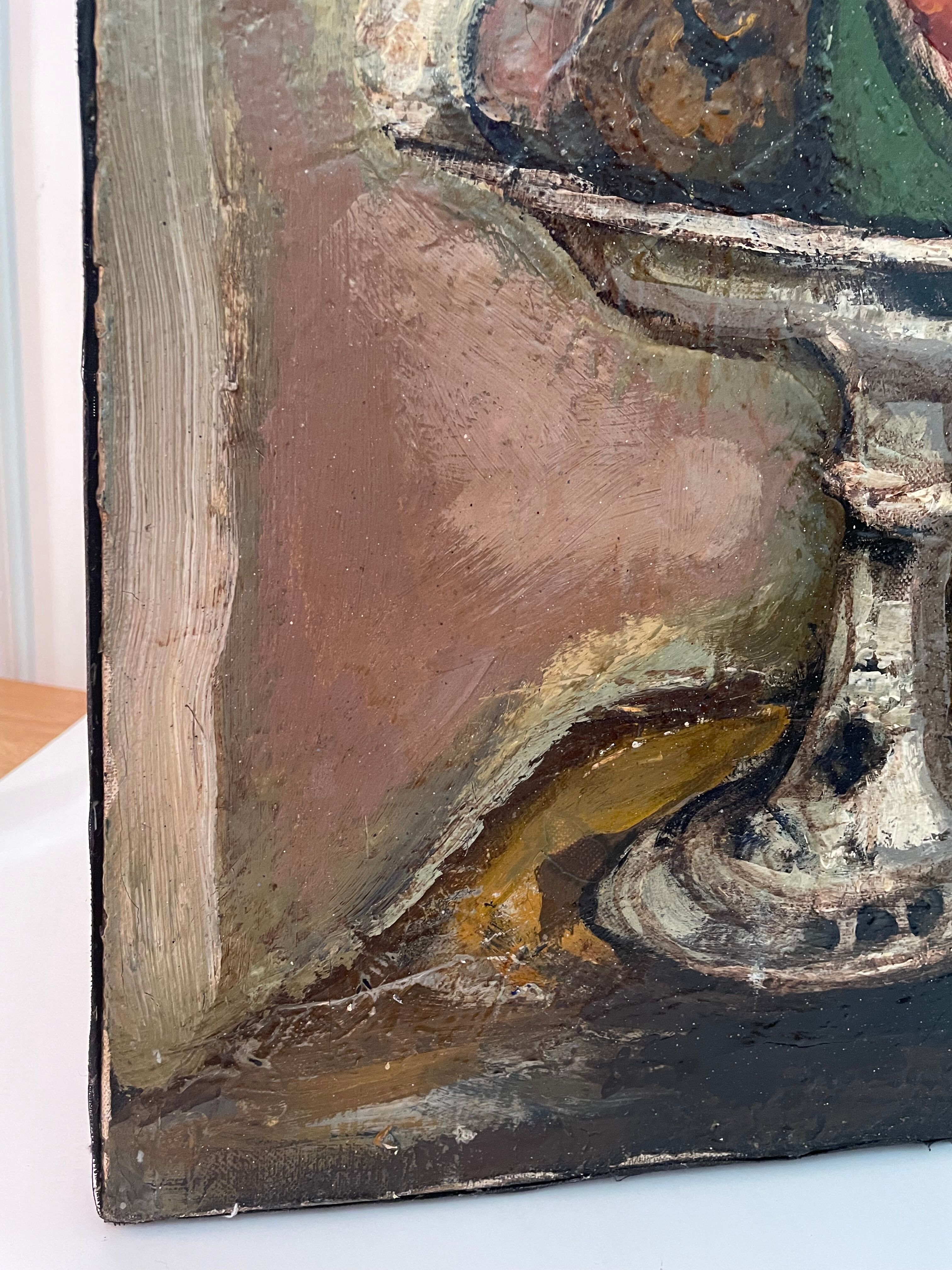 Still life oil on canvas