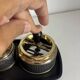 Vintage 1970s smoking set — Spinning ashtray + cigarette case