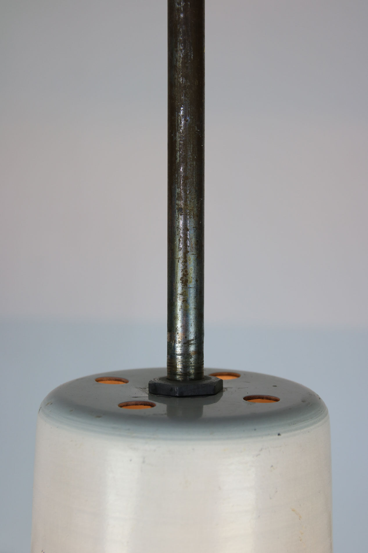 Mid-century industrial cascade ceiling lamp danish