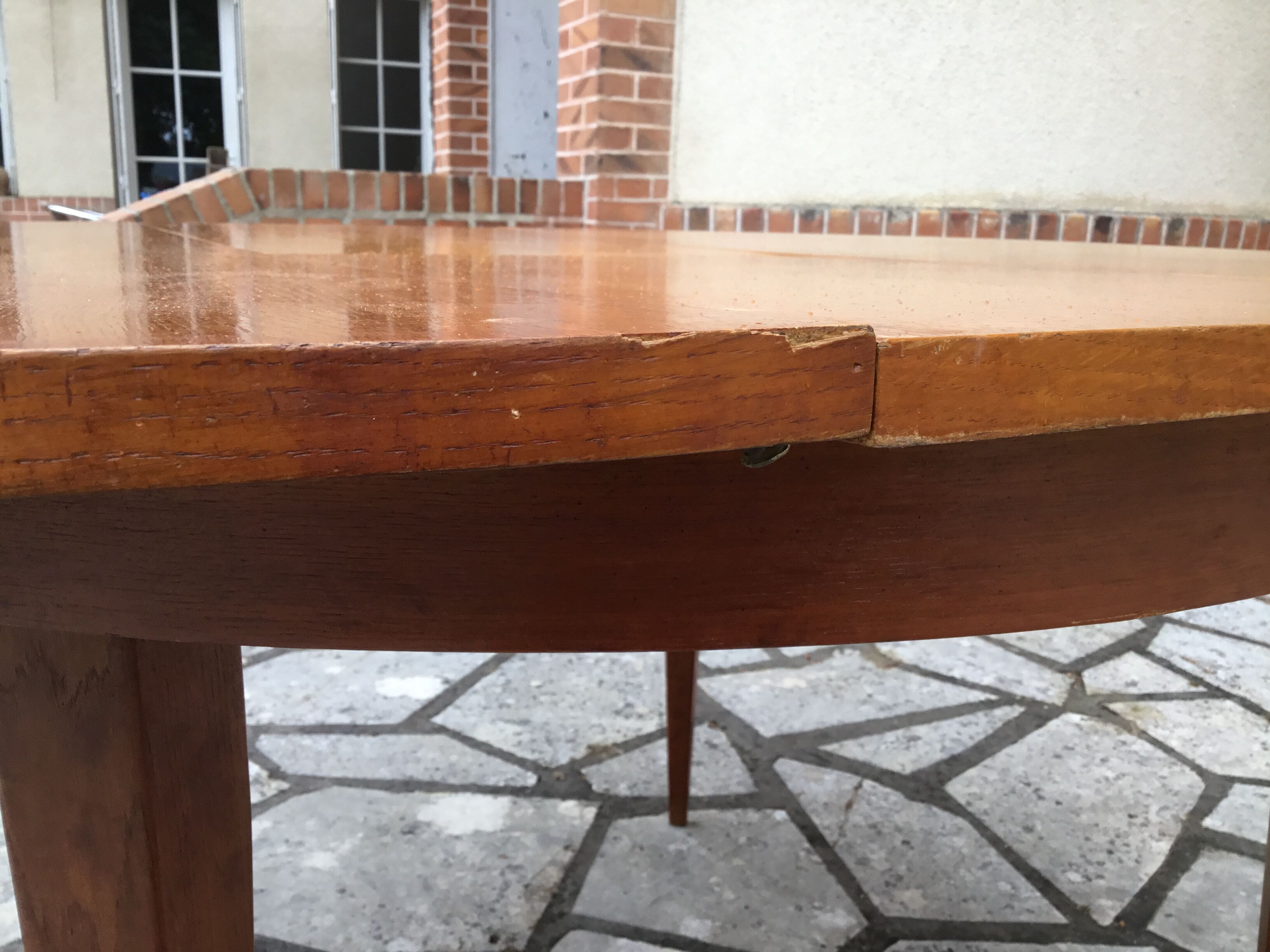 Vintage extension table