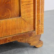 1930s Antique Cabinet with Writing Area in Walnut Finish ,Czechoslovakia