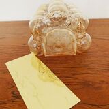 Bubble wall lamp by Helena Tynell for Glashütte Limburg