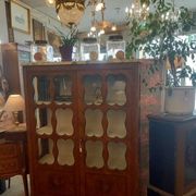 Louis XV Marquetry Display Case