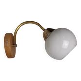 Ancienne petite  applique en opaline vintage