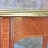 Side table in marquetry