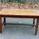 19th century solid oak farmhouse table, 140x80cm