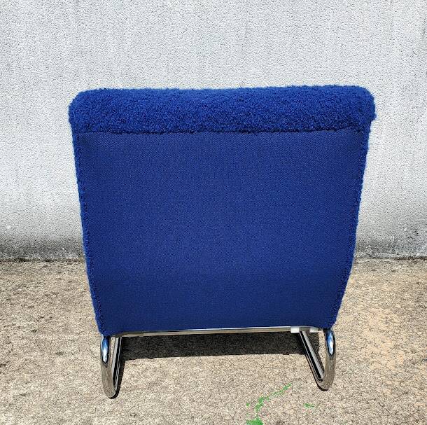 70's Blue Armchair
