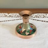 Hand-painted candle holder