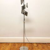 Stainless steel floor lamp, 1970